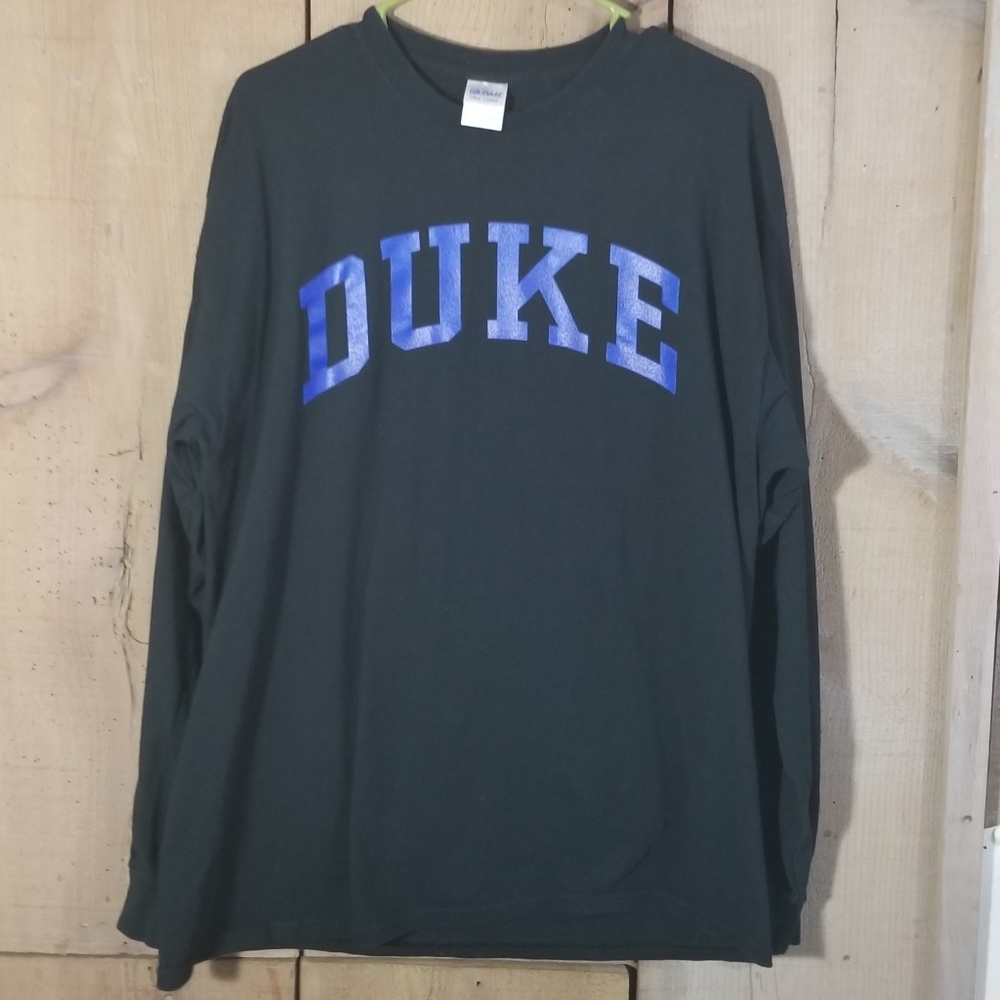 Gildan Duke University Long Sleeve Tshirt Size XL